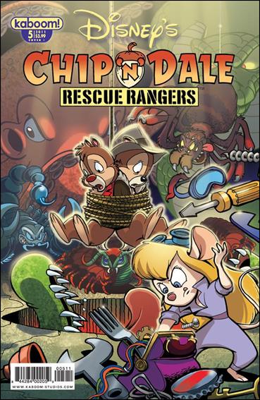 Chip 'n' Dale Rescue Rangers (2010) issue 5-B James Silvani Cover