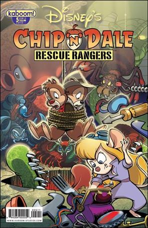 Chip 'n' Dale Rescue Rangers (2010) issue 5-B James Silvani Cover