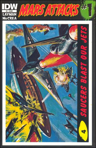 Mars Attacks (2012) issue 1-D Card #4 (Saucers Blast Our Jets)
