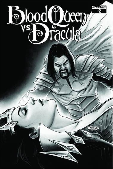 Blood Queen vs Dracula issue 2-D Fabiano Neves 1:15 Black & White Cover