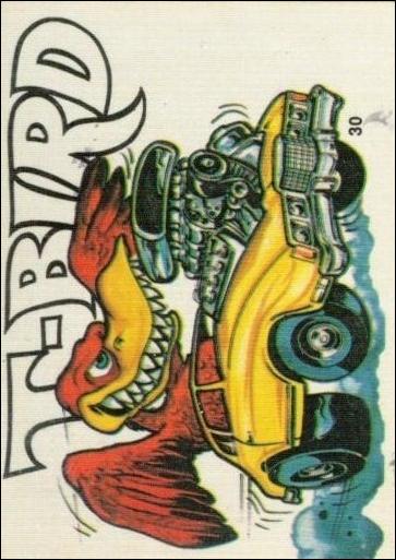 Fantastic Odd Rods: Series 2 (Base Set) card 30 T-Bird