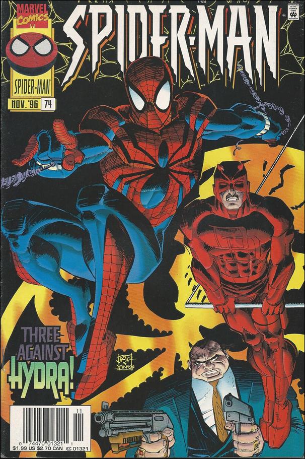 Spider-Man (1990) issue 74-B Newsstand Edition / Price Variant