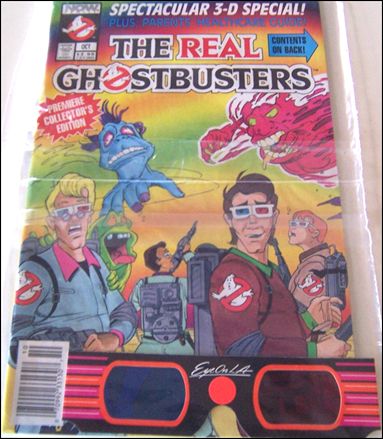 Real Ghostbusters Summer Special issue 0 Factory Sealed w/ eyeware, SPECTACULAR 3-D SPECIAL