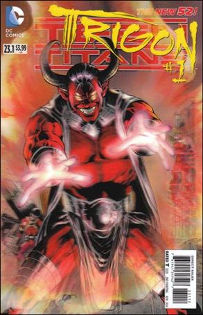 Teen Titans (2011) issue 23.1-C Trigon 3D Cover (2nd Printing)