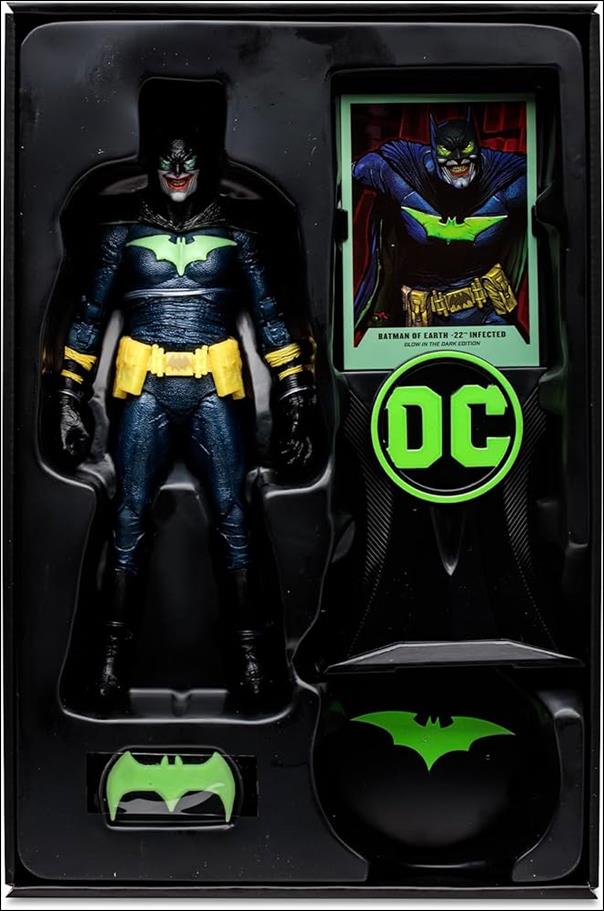 McFarlane DC Multiverse (Gold Label) issue NN 35 Batman of Earth-22-Infected (Glow-in-the-Dark)