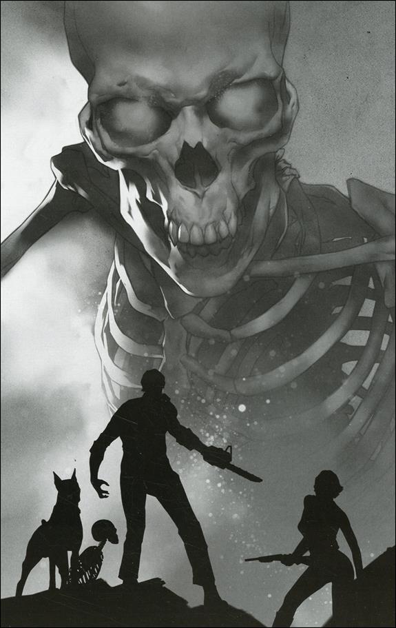 Death to the Army of Darkness issue 4-H Ben Oliver 1:15 Black & White Virgin Cover