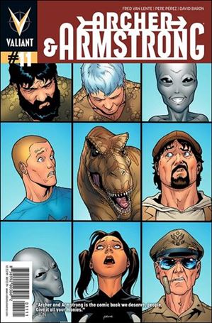 Archer & Armstrong (2012) issue 11 Pere Perez Cover