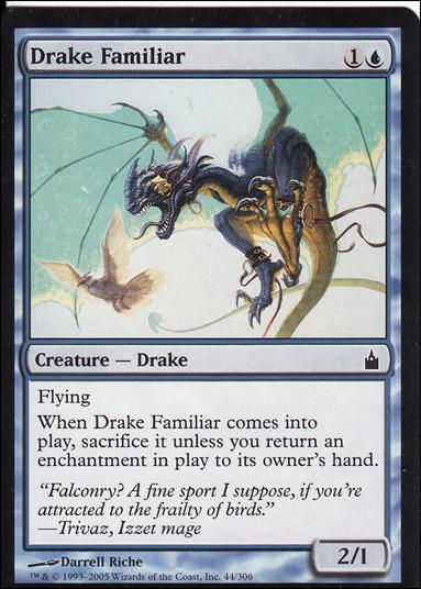 Magic the Gathering: Ravnica (Base Set)  card 44 Drake Familiar
