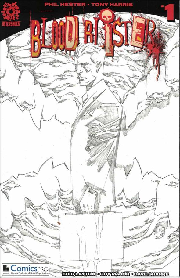Blood Blister issue 1-D Phil Hester ComicsPRO Sketch Cover