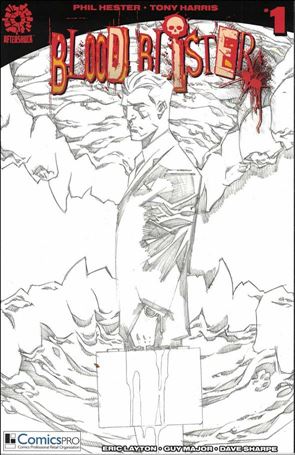 Blood Blister issue 1-D Phil Hester ComicsPRO Sketch Cover