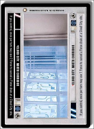 Star Wars: Special Edition Limited (Base Set) card 275 Cloud City: North Corridor