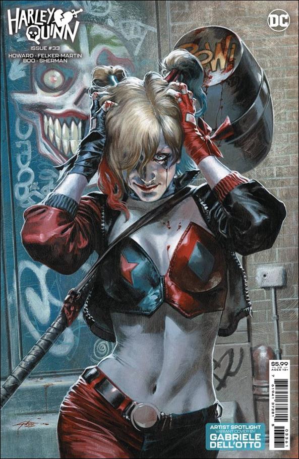 Harley Quinn (2021) issue 33-C Gabriele Dell'Otto Artist Cardstock Cover