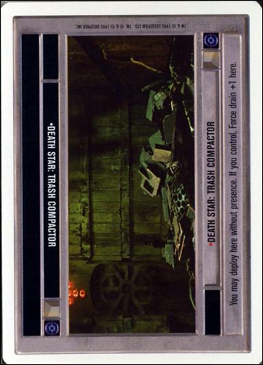Star Wars: Premiere Unlimited (Base Set) card 285 Death Star: Trash Compactor