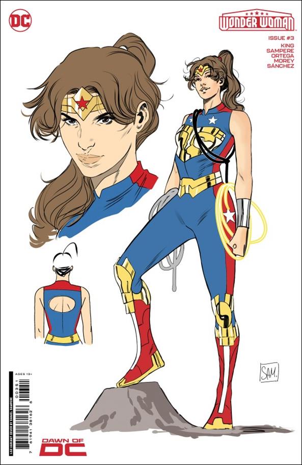 Wonder Woman (2023) issue 3-G Daniel Sampere 1:50 Cardstock Cover