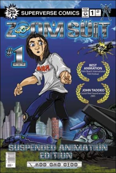 Zoom Suit issue 1-F Suspended Animation Cover