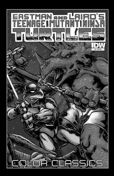 Teenage Mutant Ninja Turtles Color Classics  issue 6-B Jetpack Comics Cover 1/1000