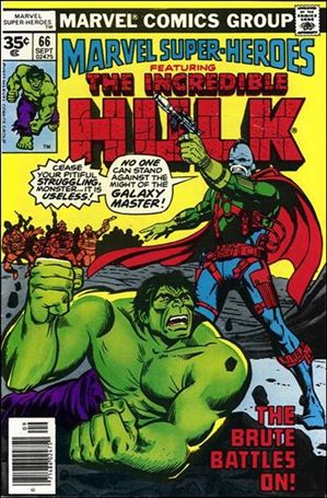 Marvel Super-Heroes (1967) issue 66-B 35 Cent Price Cover