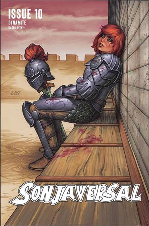 Sonjaversal issue 10-B Joseph Michael Linsner Cover