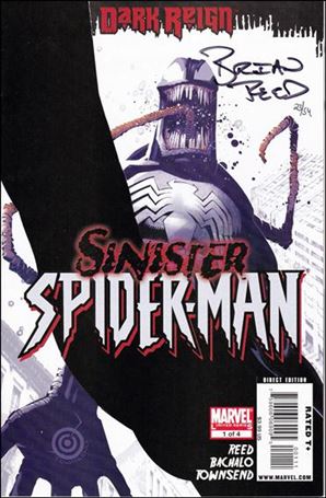 Dark Reign: The Sinister Spider-Man issue 1-D DF (Signed by Brian Reed) 1/54