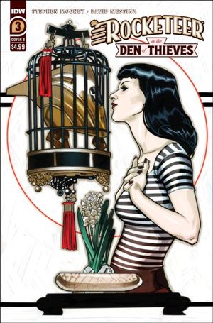 Rocketeer: In the Den of Thieves issue 3-B David Messina Cover
