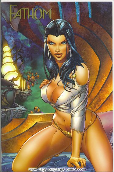 Fathom (1998) issue 7-B Jay Company Color Cover 1/500
