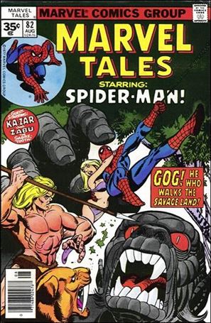 Marvel Tales (1966) issue 82-B 35 Cent Price Cover