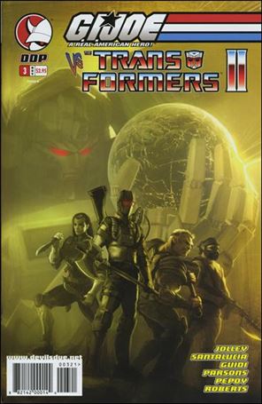 G.I. Joe vs the Transformers (2004) issue 3-B Francois Baranger Cover