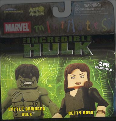 Marvel Minimates figure 63 Battle Damaged Hulk and Betty Ross