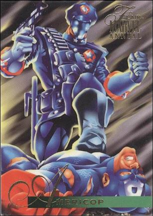 Marvel Annual Flair '95 (Base Set) card 108 Americop