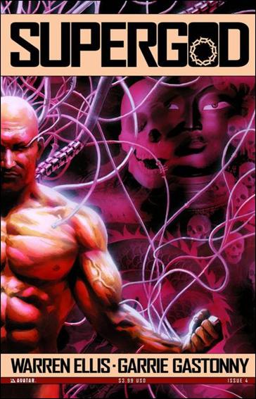 Warren Ellis' Supergod issue 4 Standard Cover