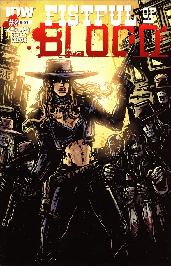 Fistful of Blood issue 2-C Kevin Eastman 1:10 Cover