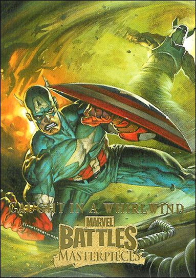 2008 Marvel Masterpieces: Series 3 (Base Set) card 50 Caught in a Whirlwind