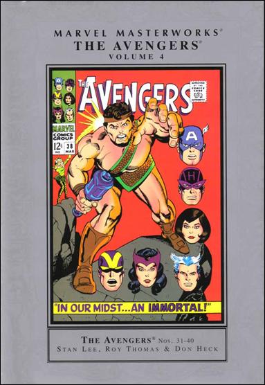 Marvel Masterworks: The Avengers issue 4 Silver Dust Jacket
