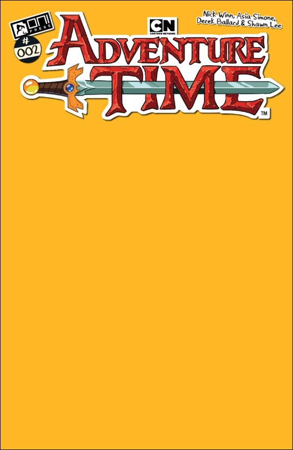 Adventure Time (2025) issue 2-C Blank Sketch Cover