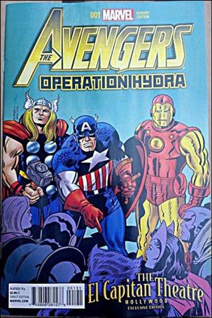 Avengers: Operation Hydra issue 1-D El Capitan Theatre Cover