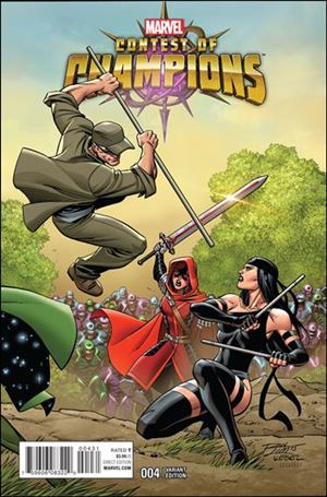 Contest of Champions issue 4-B Ron Lim Connecting Cover