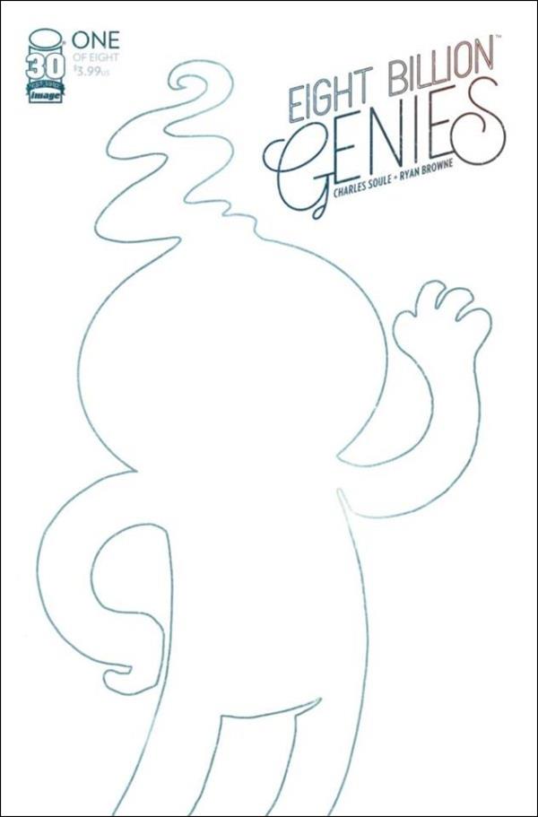 Eight Billion Genies issue 1-L Ryan Browne Local Comic Shop Day Cover