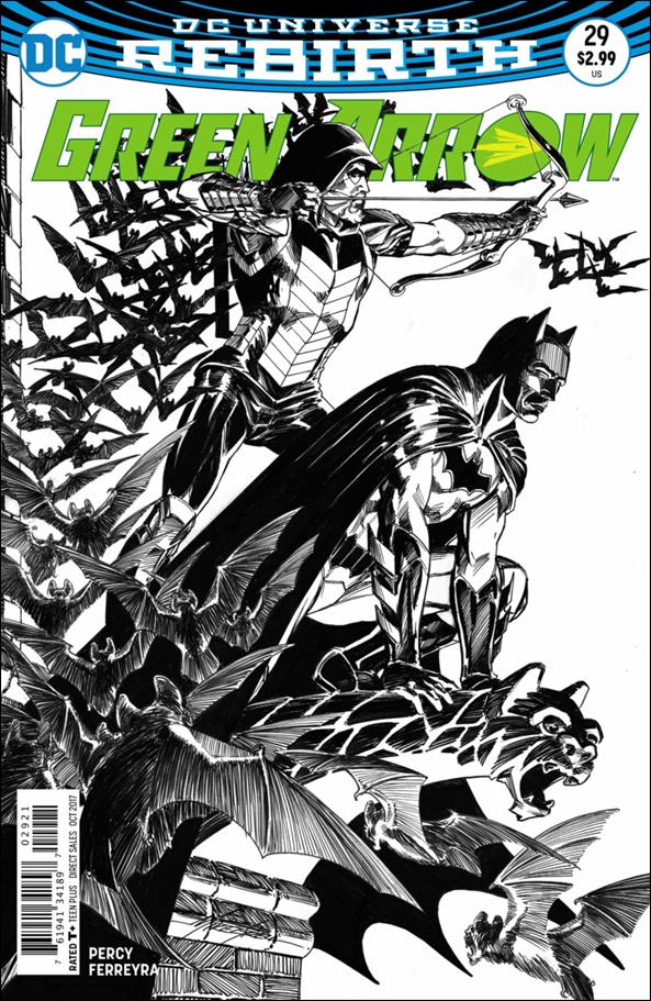 Green Arrow (2016) issue 29-B Mike Grell Cover