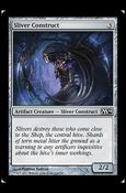 Magic the Gathering: 2014 Core Set (Base Set) card 218 Sliver Construct