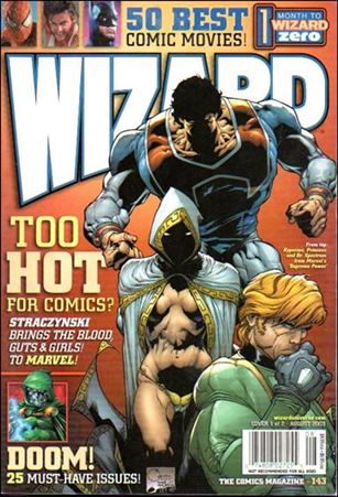 Wizard: The Comics Magazine issue 143-B Joe Quesada Supreme Power Cover