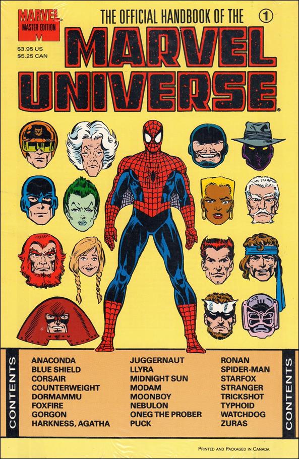 Official Handbook of the Marvel Universe: Master Edition issue 1