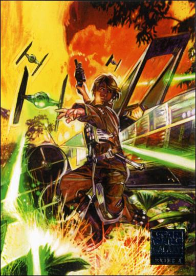 Star Wars Galaxy: Series 4 (Base Set) card 100 From Pilot to General