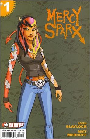 Mercy Sparx (2008) issue 1-B Josh Blaylock Cover