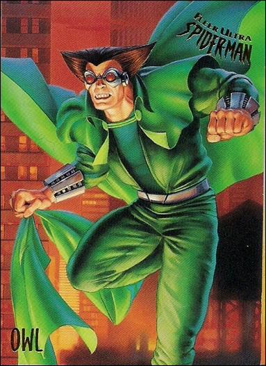 Fleer Ultra Spider-Man (Base Set) card 42 Owl