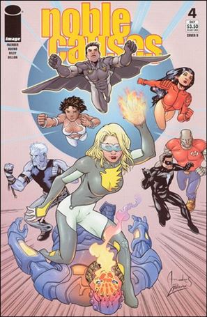 Noble Causes (2004) issue 4-B Andres Ponce Cover