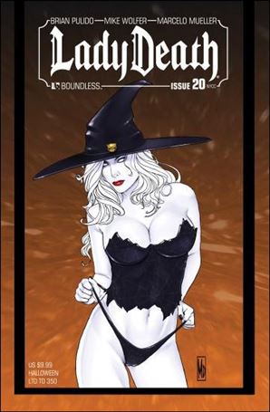 Lady Death (2010) issue 20-G New York Comic Con Halloween Cover 1/350