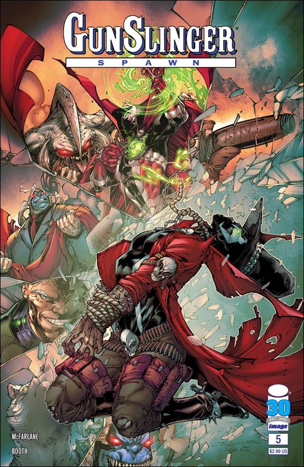Gunslinger Spawn issue 5 Brett Booth Cover