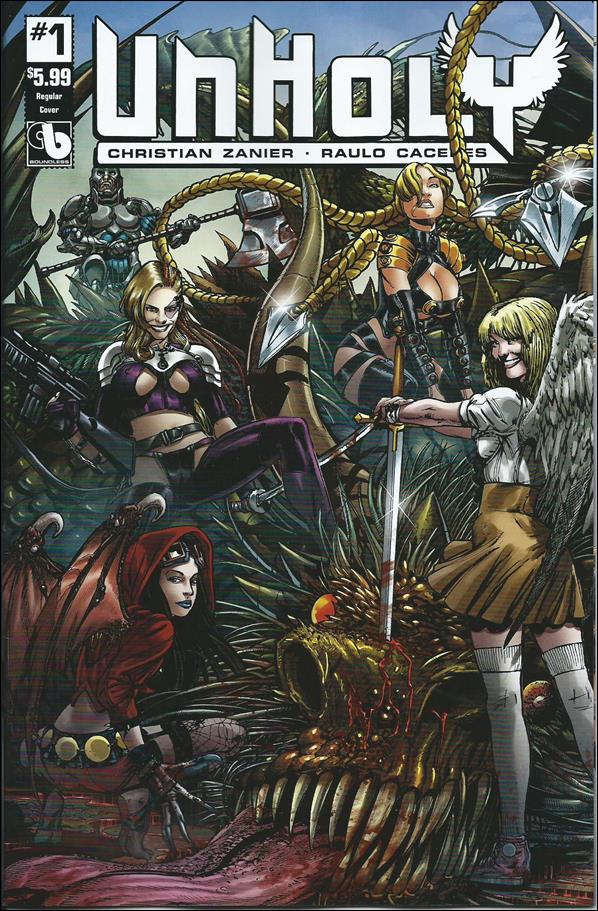 Unholy (2017) issue 1 Ignacio Calero Cover
