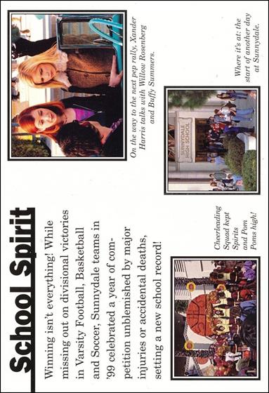 Buffy the Vampire Slayer: Season Three (The Future is Ours Subset) card Y5