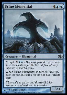 Magic the Gathering: Duel Decks: Jace vs. Chandra (Base Set) card 18 Brine Elemental